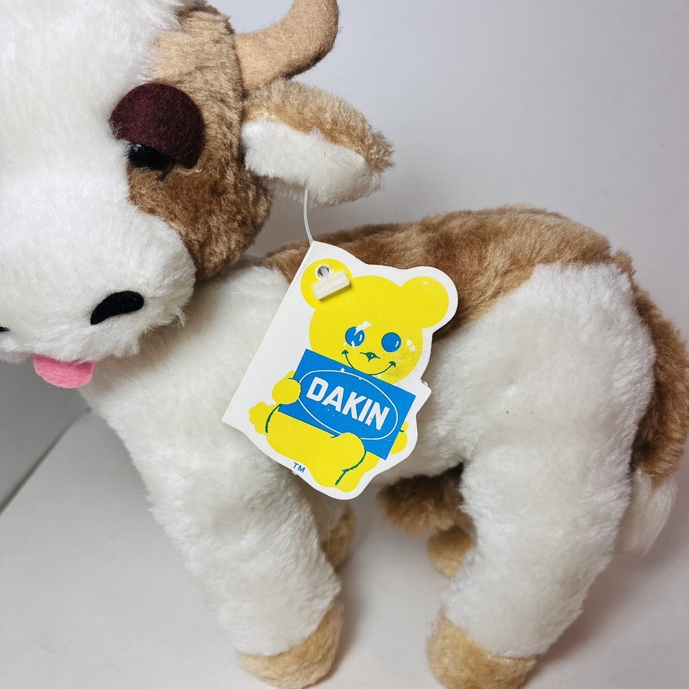 Vintage 1977 Dakin NatureBabies Buttercup Cow Plush 31-1921 With Tags - Picture 9 of 16